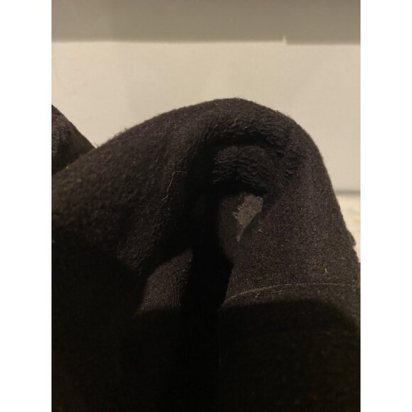 Stuart Weitzman Boots Womens Size 8.5 Black Shearling Fur Lined Zipper Italy - Picture 4 of 6